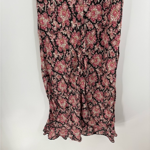 Rampage Y2K 90s Vintage Coquette Boho Floral Print Rayon Midi Dress Size 8-10 - Picture 8 of 16